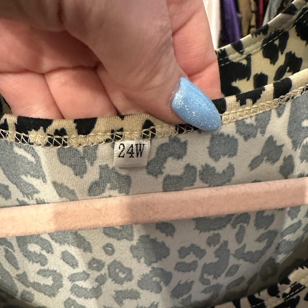 Buy me! Plus size leopard print dress - Picture 4 of 7
